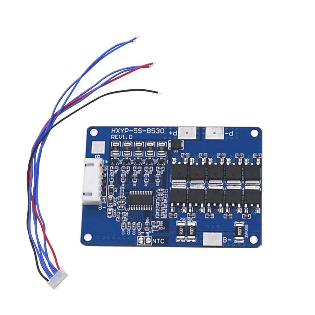 5S 18V 21V 30A Battery Charging Protection PCB for Lithium Power Tools