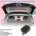 Rear Trunk Latch Lock Actuator for Audi A6 (1998–2004) 4B5962115A