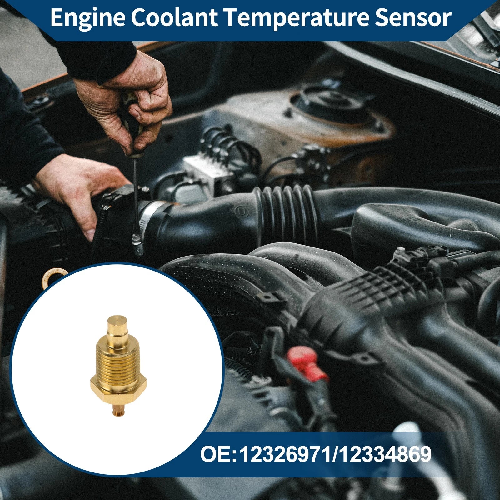 Engine Coolant Temperature Sensor No. 12326971 for Volkswagen Sagitar (2012–2020)