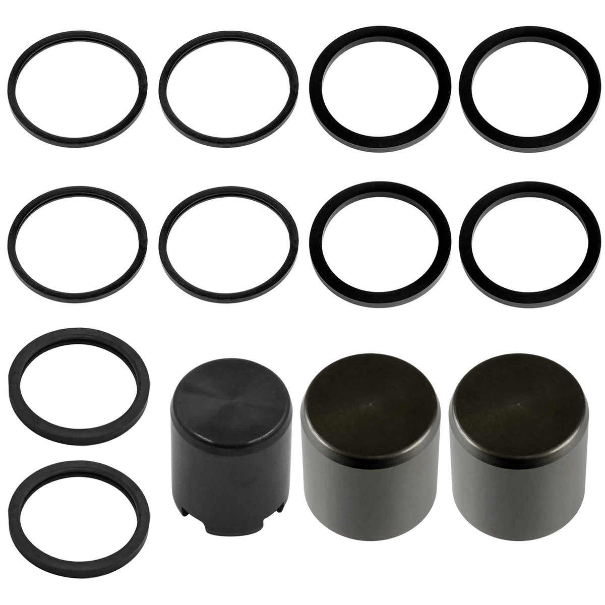 Brake Caliper Piston with Seals Front and Rear for Polaris Big Boss 500 6x6 (1997–1999)