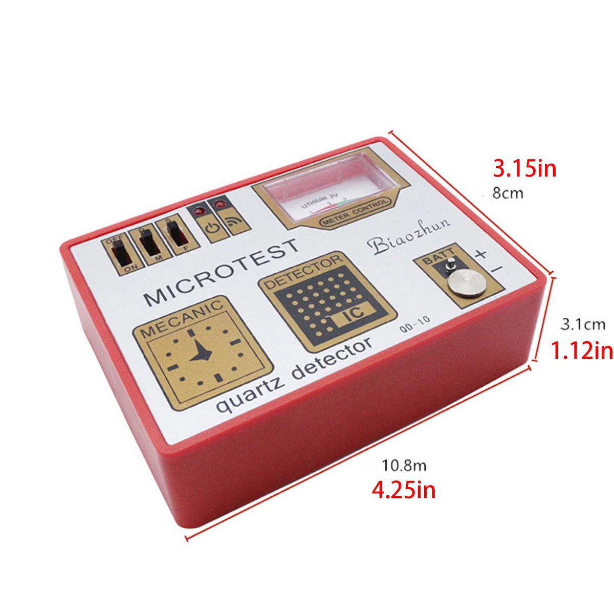Portable Quartz Mechanical Watch Repair Demagnetizer Tester