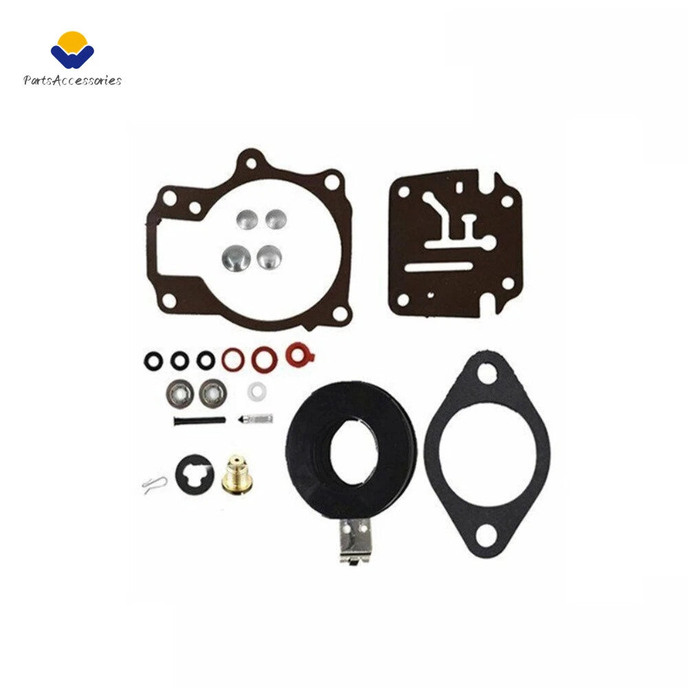 Carburetor Rebuild Kit for Johnson Evinrude 18hp 20hp 25hp 28hp 30hp (All Years)