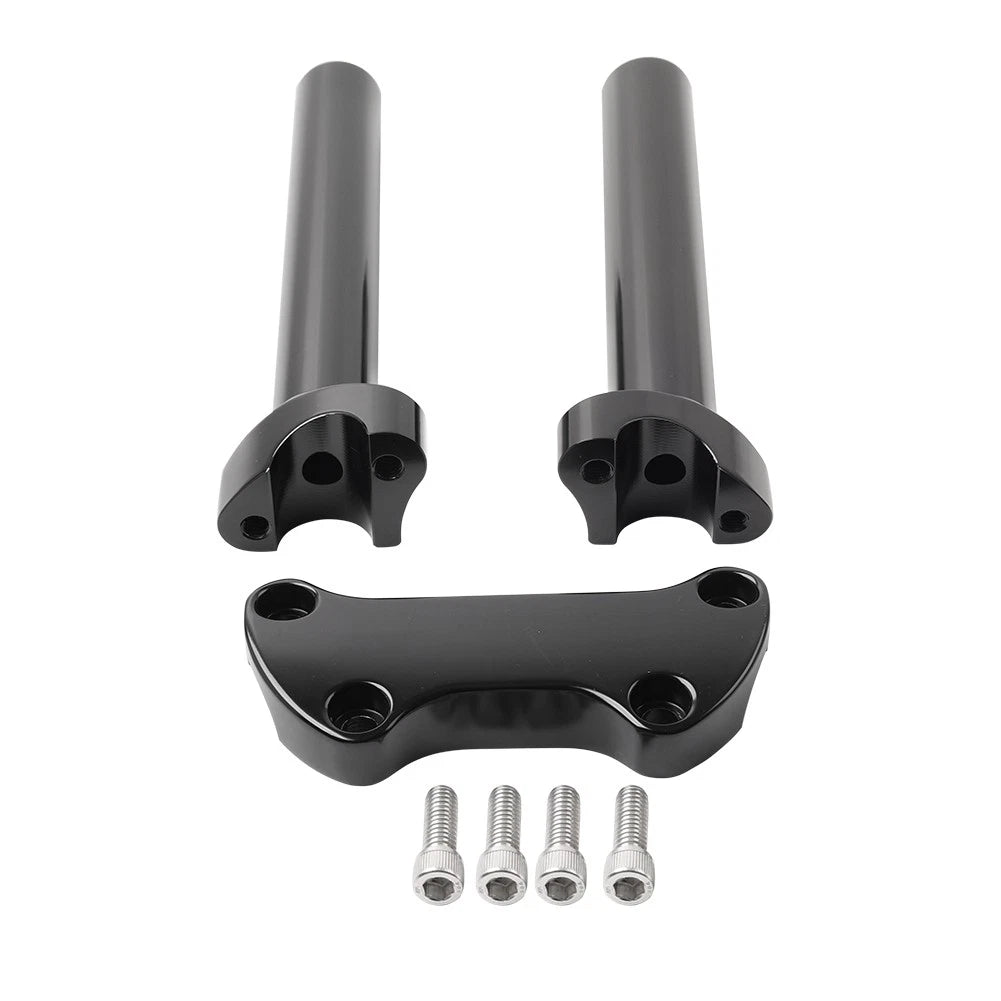 8.5" Handlebar Riser Top Clamp for Harley Fat Boy FLSTF, Low Rider (1" Bar)