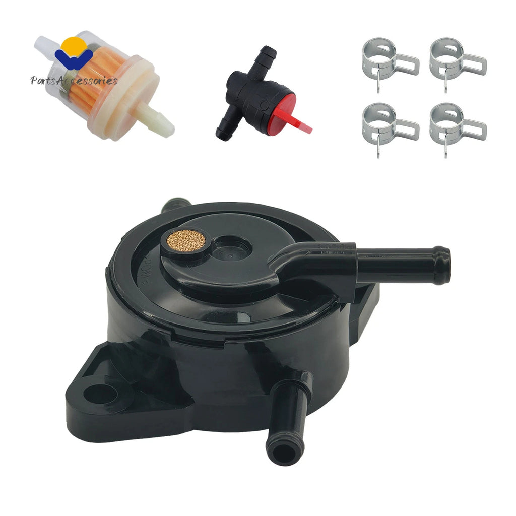 Fuel Pump & Filter for Kawasaki FR541V FR600V FR651V FR691V FR730V (49040-7008)