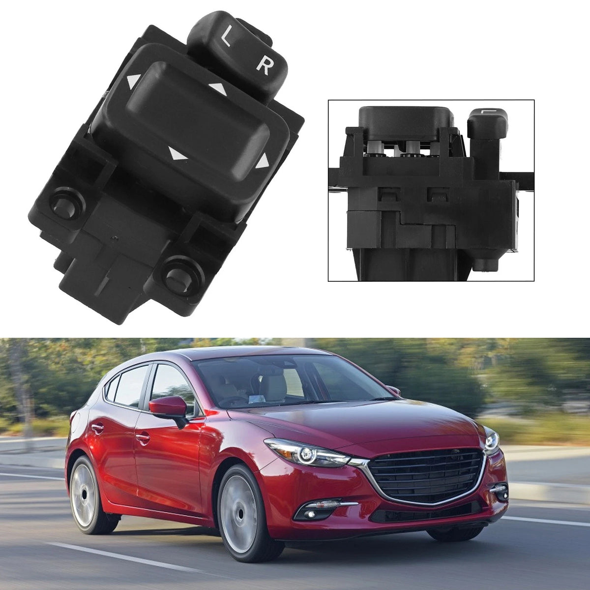 Rear Mirror Switch for Car Maintenance (2010–2020)