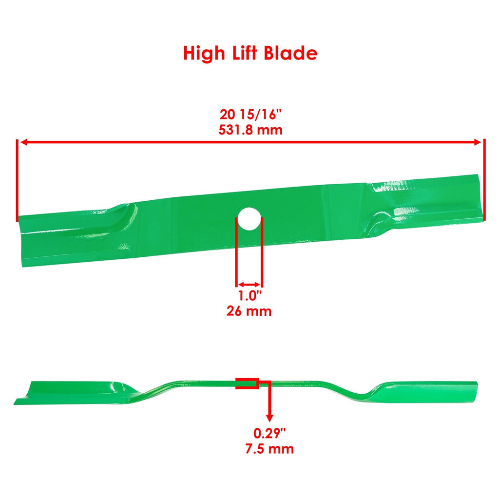 Deck Blade Replacement for Land Pride AFM4014 AFM4214 Mower (2015–2019)
