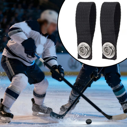 2X Ice Hockey Helmet Chin Strap Replacement Accessory with Single Snap