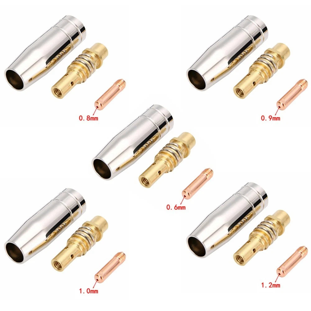 3Pcs Set Welding Torch Conductive Tip Protection Nozzle Kit