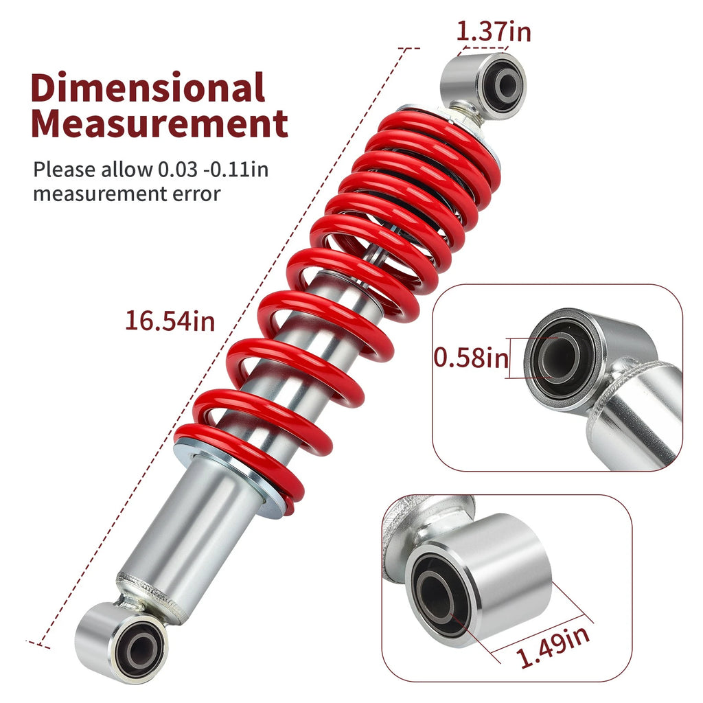 2X Rear Shock Absorber for Yamaha Blaster YFS200 (1988–2006) 2XJ-22210-20-P1