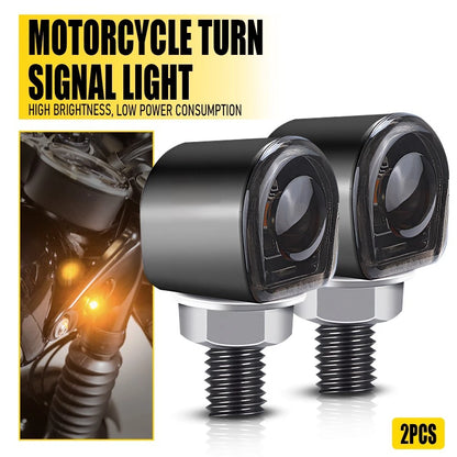 2X LED Turn Signals for Universal Motorcycle (No Specific Years)