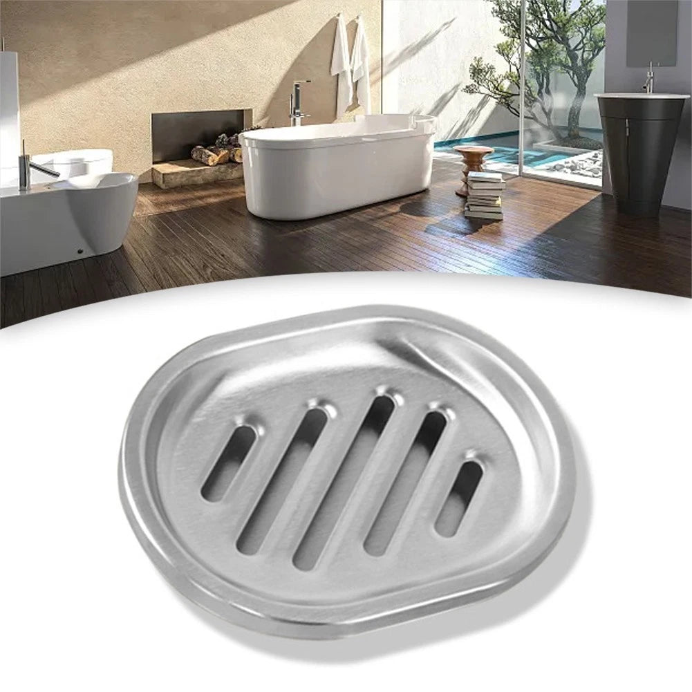 Stainless Steel Soap Dish for Organizing Soaps and Sponges