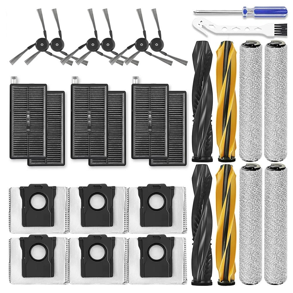 Replacement Kit for Dreame Aqua10 Ultra Vacuum Cleaner with Brushes