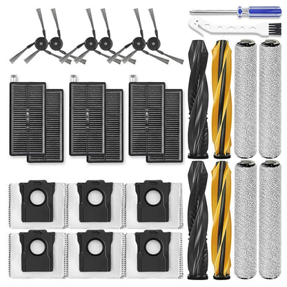 Replacement Kit for Dreame Aqua10 Ultra Vacuum Cleaner with Brushes