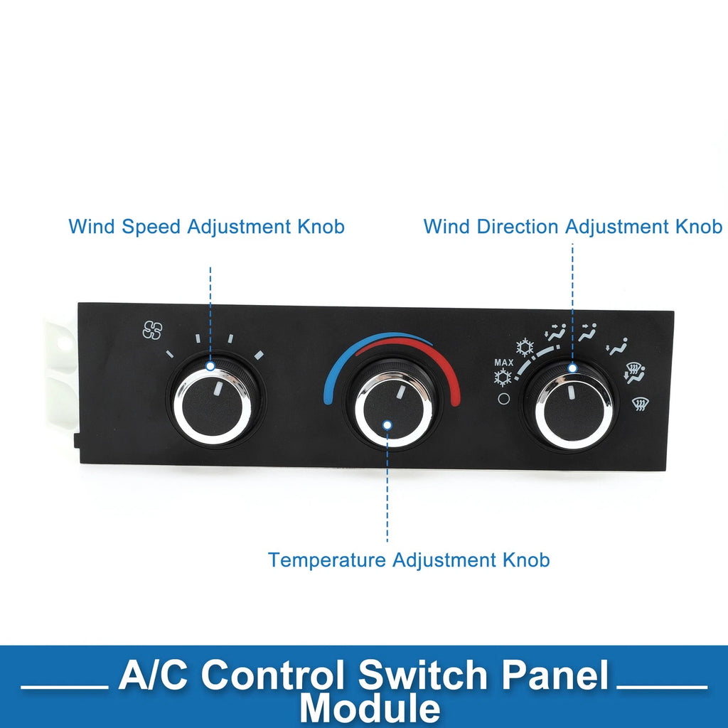 A/C Heater Climate Control Panel for Chevrolet Astro (1996–2005)