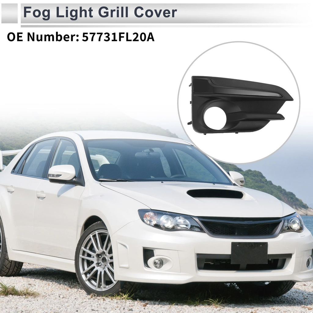1 Pcs Front Right Fog Light Grille Replacement for Subaru Impreza (2017–2019)