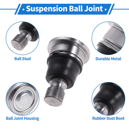 2X Front Lower Ball Joints for Nissan Murano (2003–2007) No.K500129/545 00CK000