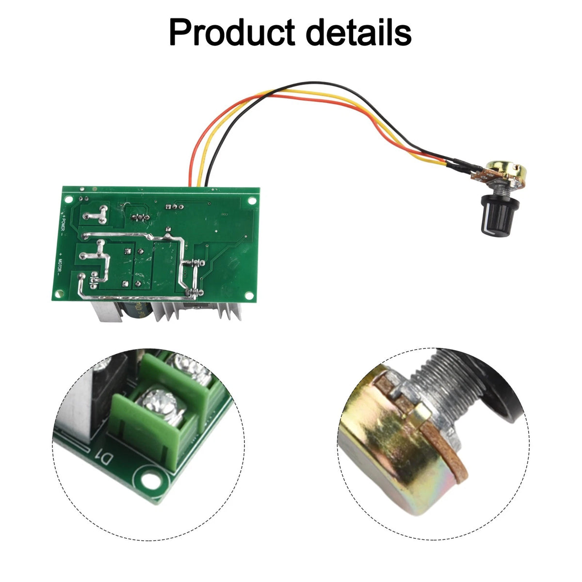 Multifunctional DC Motor Controller with Automatic Fuse Protection
