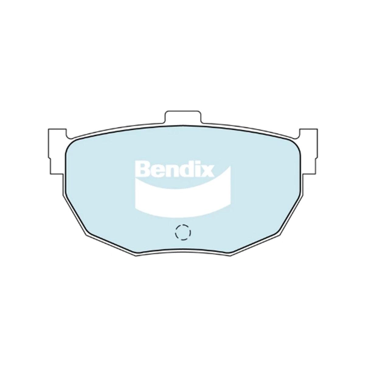 Set of 4 Bendix GCT Rear Disc Brake Pads for Hyundai Coupe RD (1996–2002)