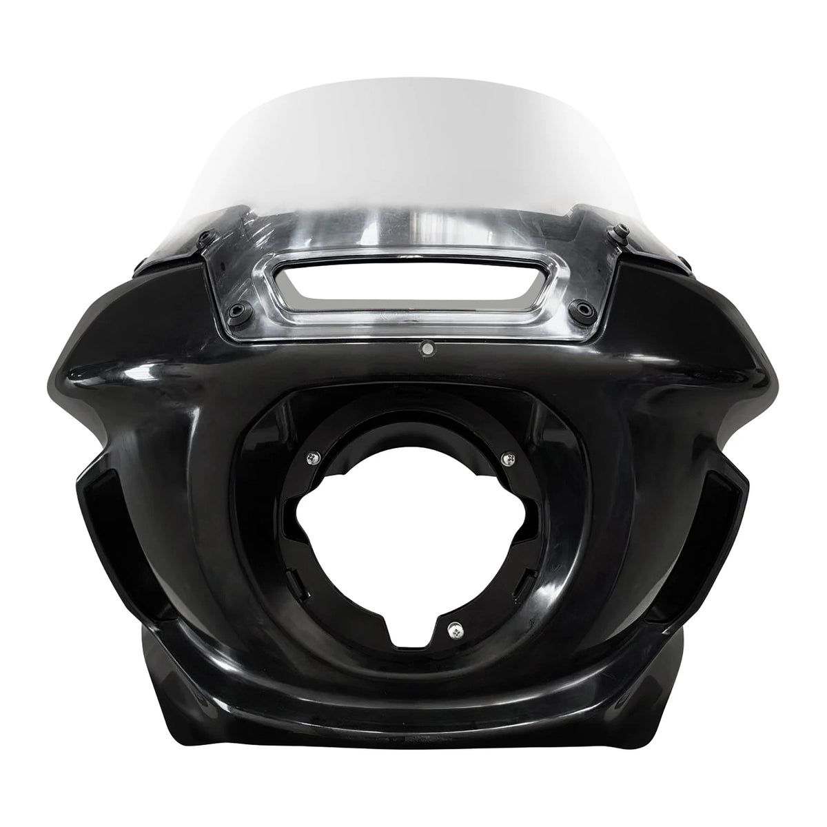 Headlight Fairing Windshield Bracket for Harley Low Rider ST (2022–2025) Black