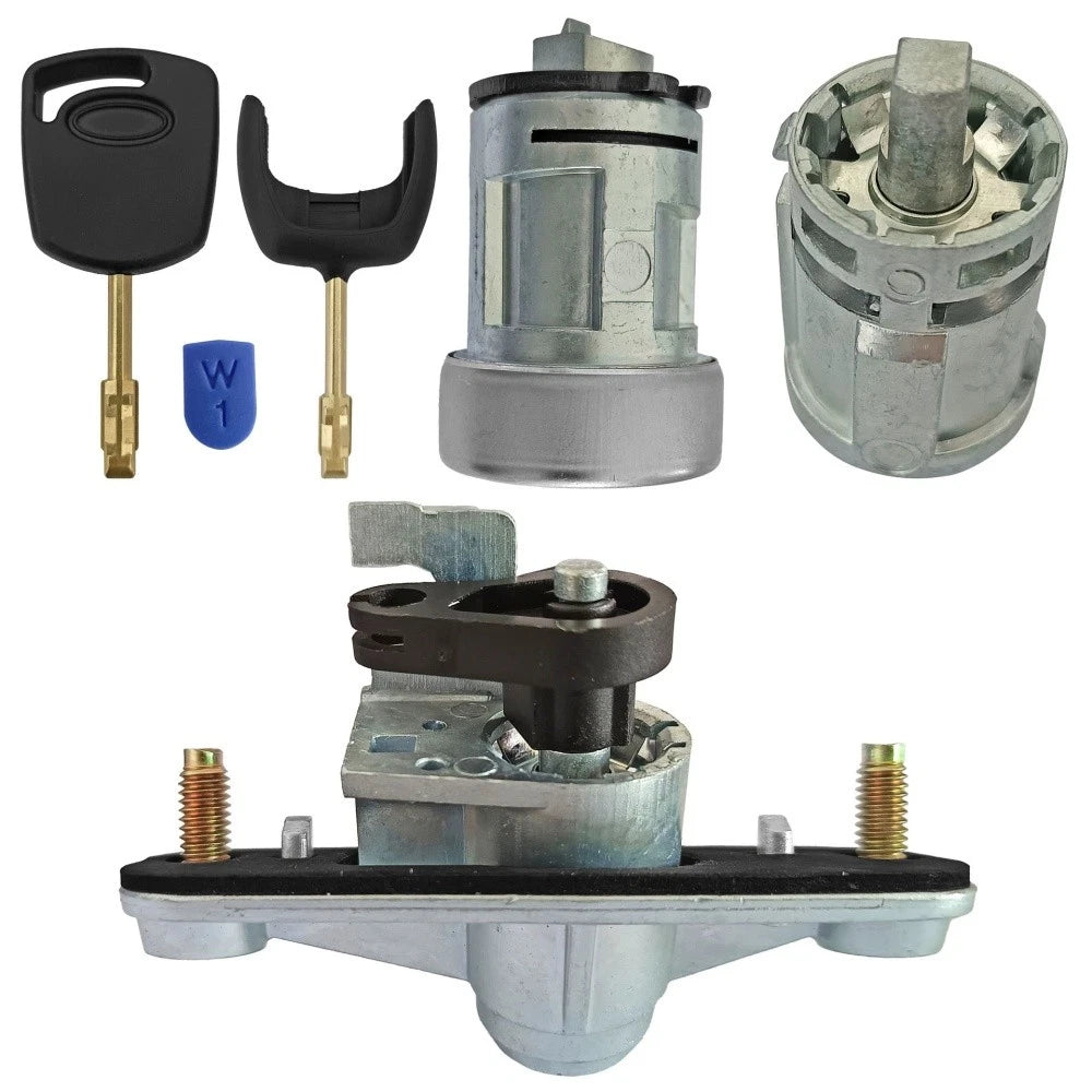 Set of 2 Ignition Switch Door Lock Cylinders for Ford Mondeo (2001–2007)