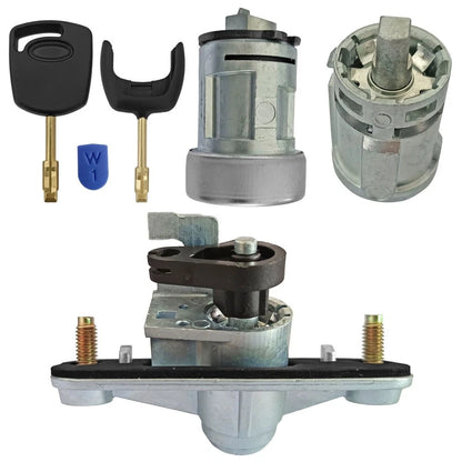 Set of 2 Ignition Switch Door Lock Cylinders for Ford Mondeo (2001–2007)