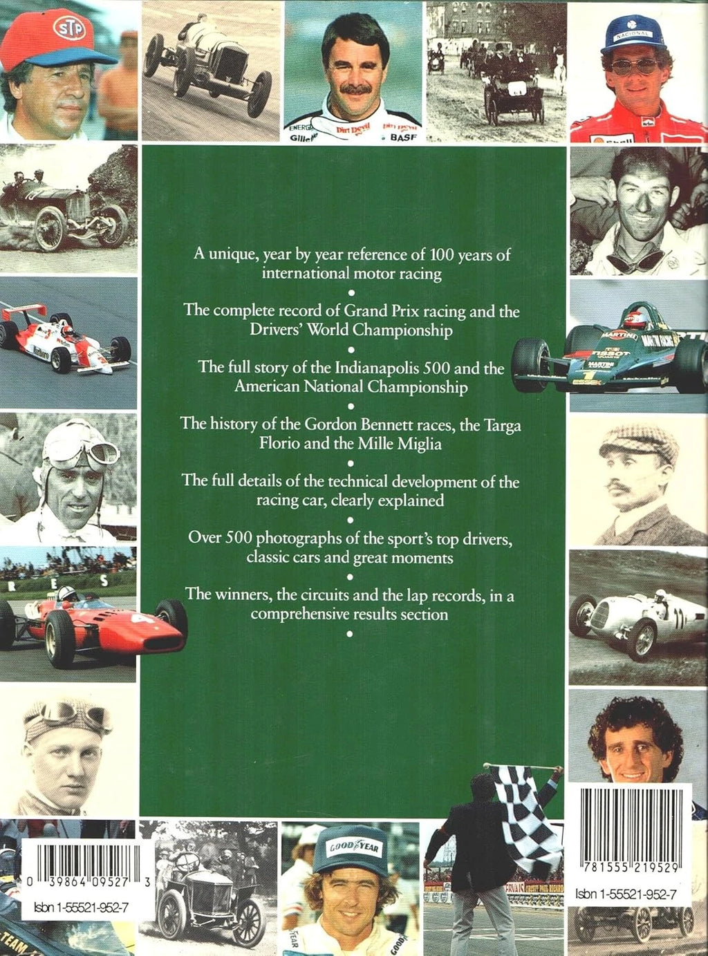 Checkered Flag Book for Auto Racing Enthusiasts (1910–2010)