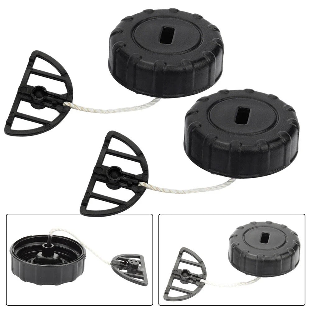 2X Tank Cap for String Trimmer Chainsaw Garden Tool