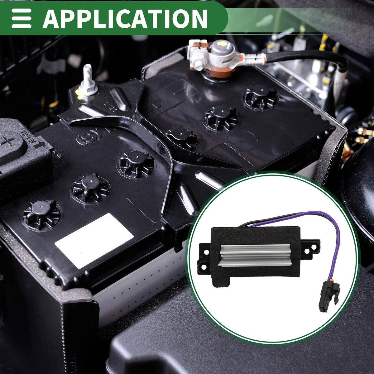 HVAC Blower Motor Resistor for GMC Yukon and Yukon XL (2015–2020)