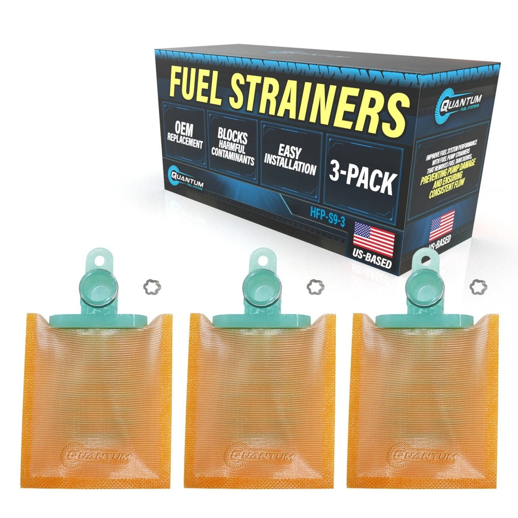 3X Fuel Pump Strainers for Harley-Davidson FXSTC Softail Custom (2007) #62897-01B