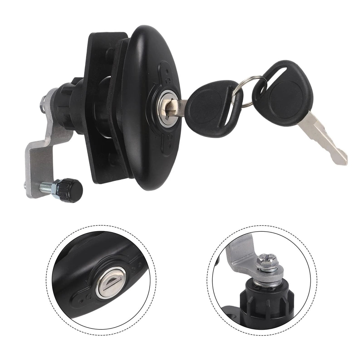 Heavy Duty RV Cabinet Lock for Trailers with Sealed Compression Design