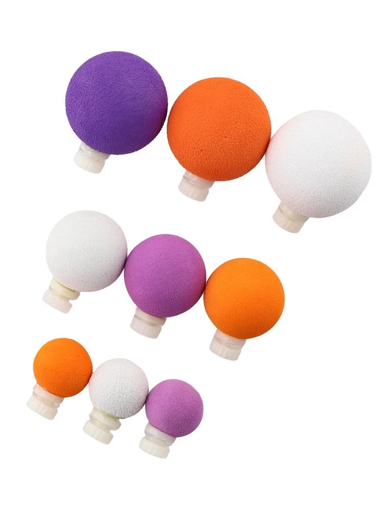 9pcs EVA Fishing Beads with Float for Enhanced Trout Casting Experience