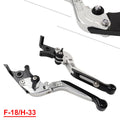 Silver Extendable Brake Clutch Levers for Honda CB1100/CB1300 (2013–2023)