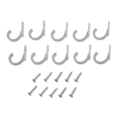 Coat Hooks for Automotive Use - Anti-Rust Zinc Alloy Curved Design