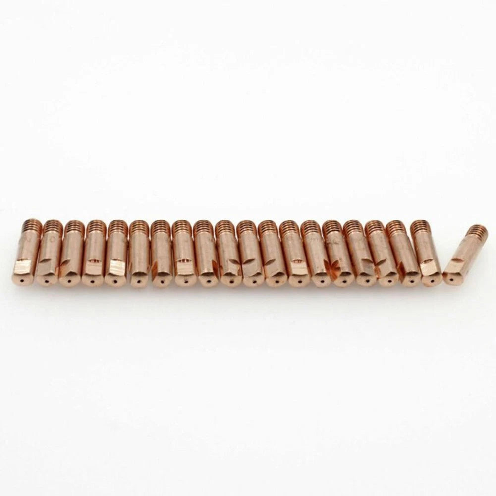 38PCS MIG Welding Nozzle and Contact Tip Kit for MB15 Torch (0.8mm, 1.0mm)