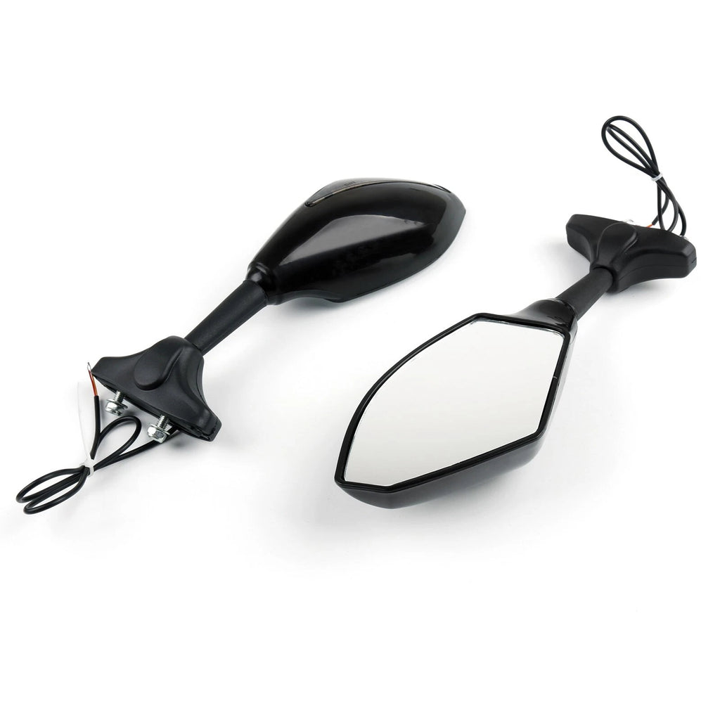 Pair of Mirrors for Kawasaki Ninja ZX6R ZX7R ZX9R ZX10R ZX12R ER6F Z750S ZRX T9