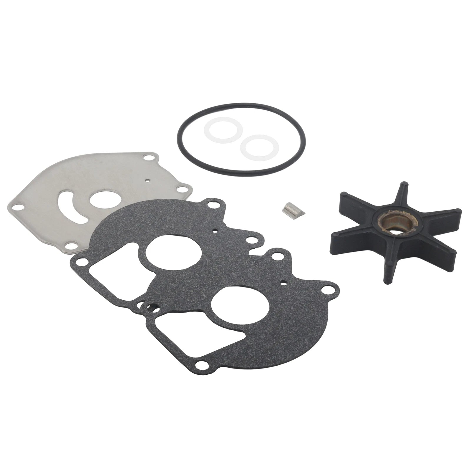 Water Pump Impeller Kit for Mercury 18 20 25 HP (18-3215, 47-85089Q4, 47-85089T7)