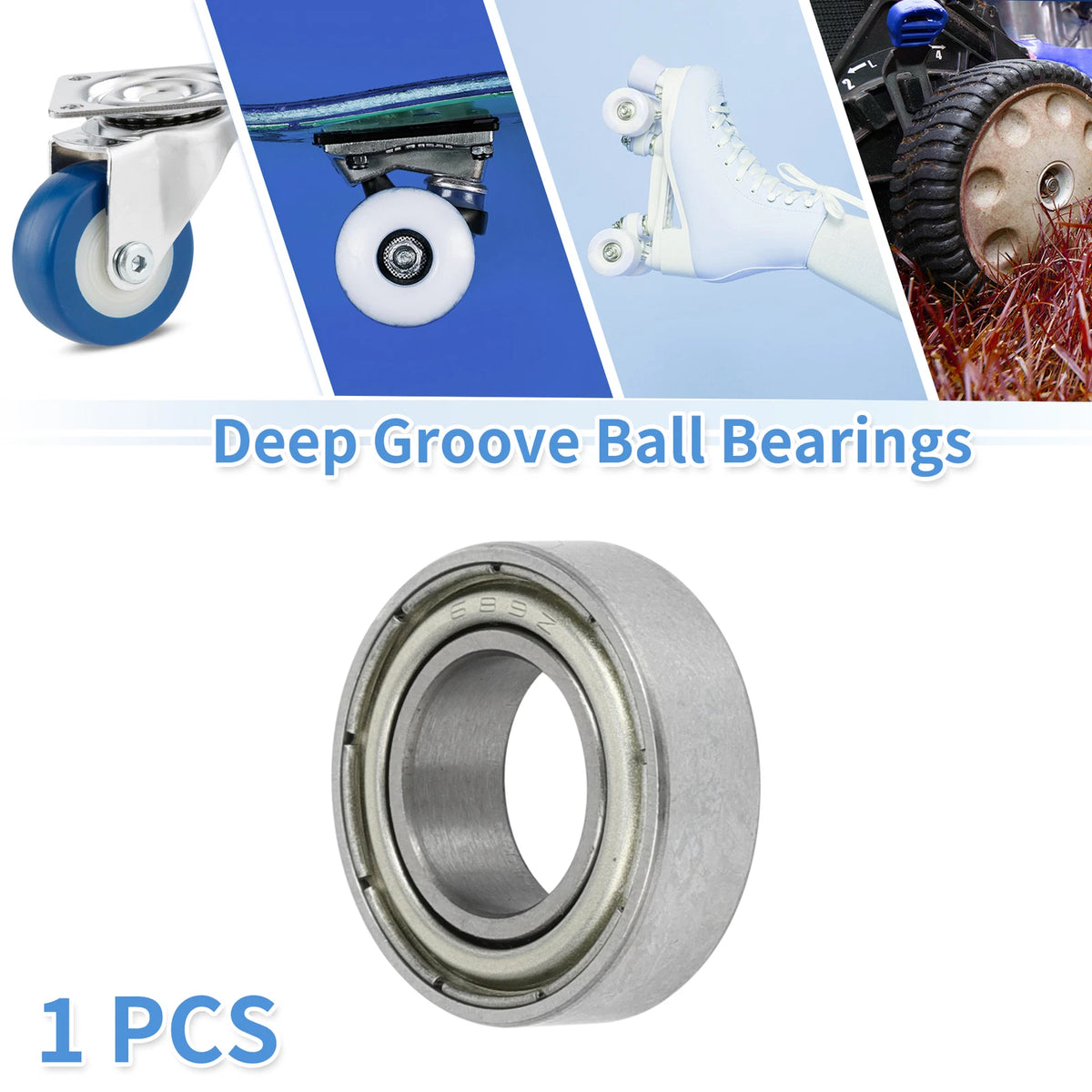 Deep Groove Ball Bearing P5 for Scooter Skateboard Wheel (9x17x5mm)