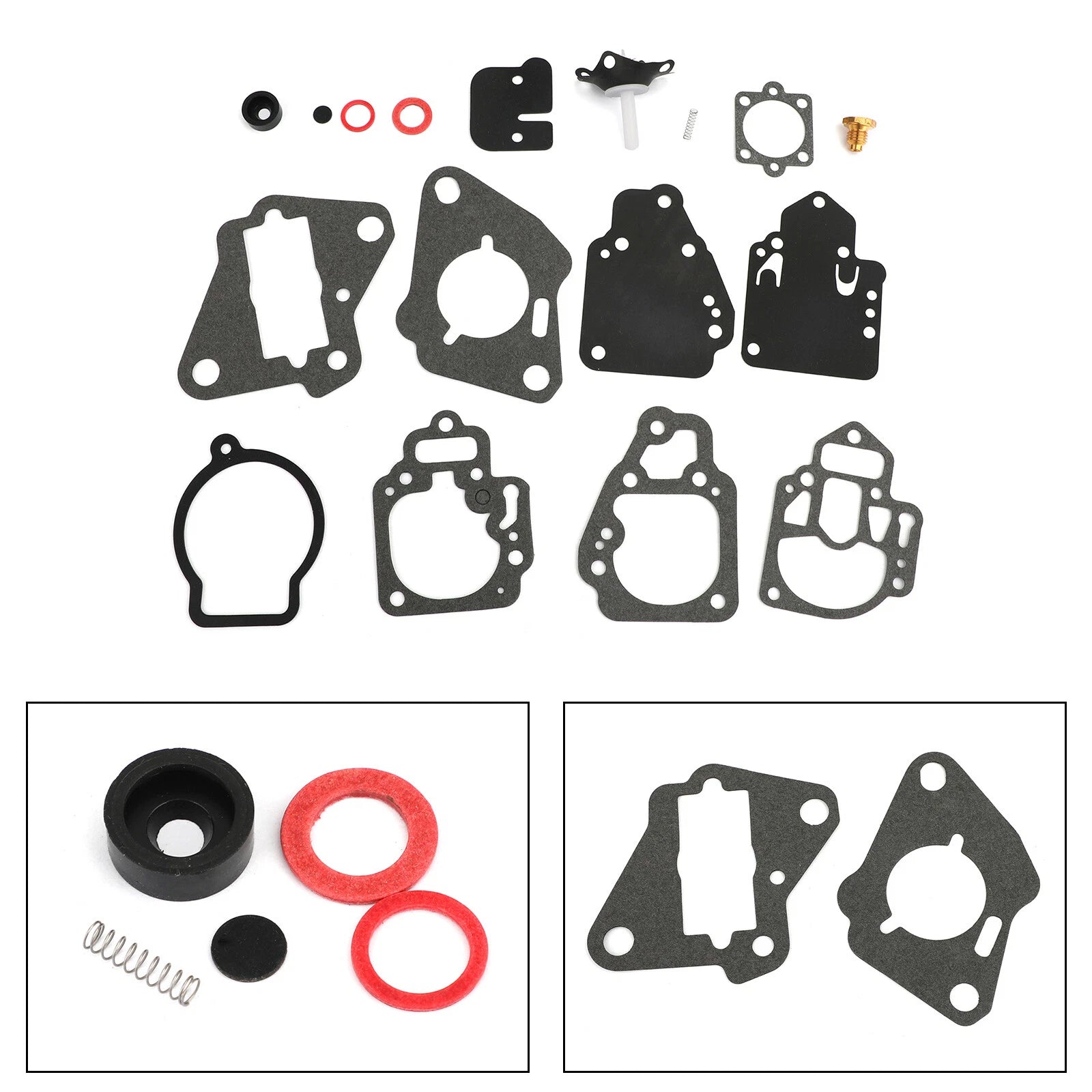 Carburetor Repair Gasket Kit for Mercury Mariner 6-25hp (1395-97611 T9)
