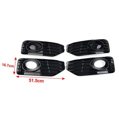 Front Bumper Grille Fog Light Cover for VW T5 Transporter (TLSPCO)