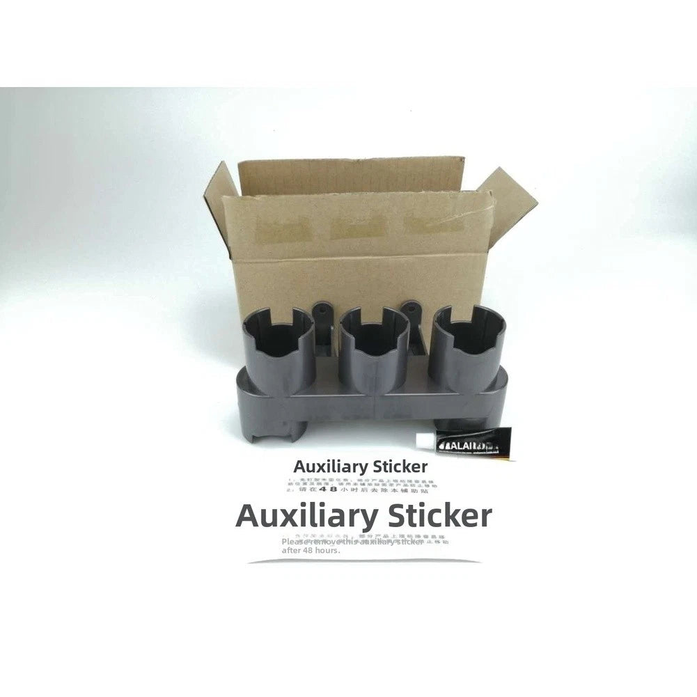 No Drill Wall Mount Storage Holder for Vacuum Cleaner Accessories