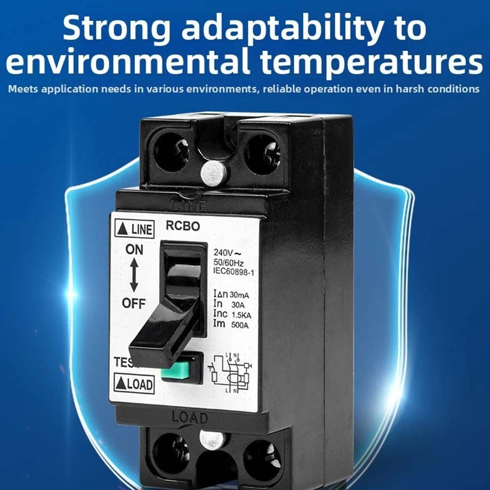 Compact 20A Residual Current Breaker for Home Use (No Year Range)