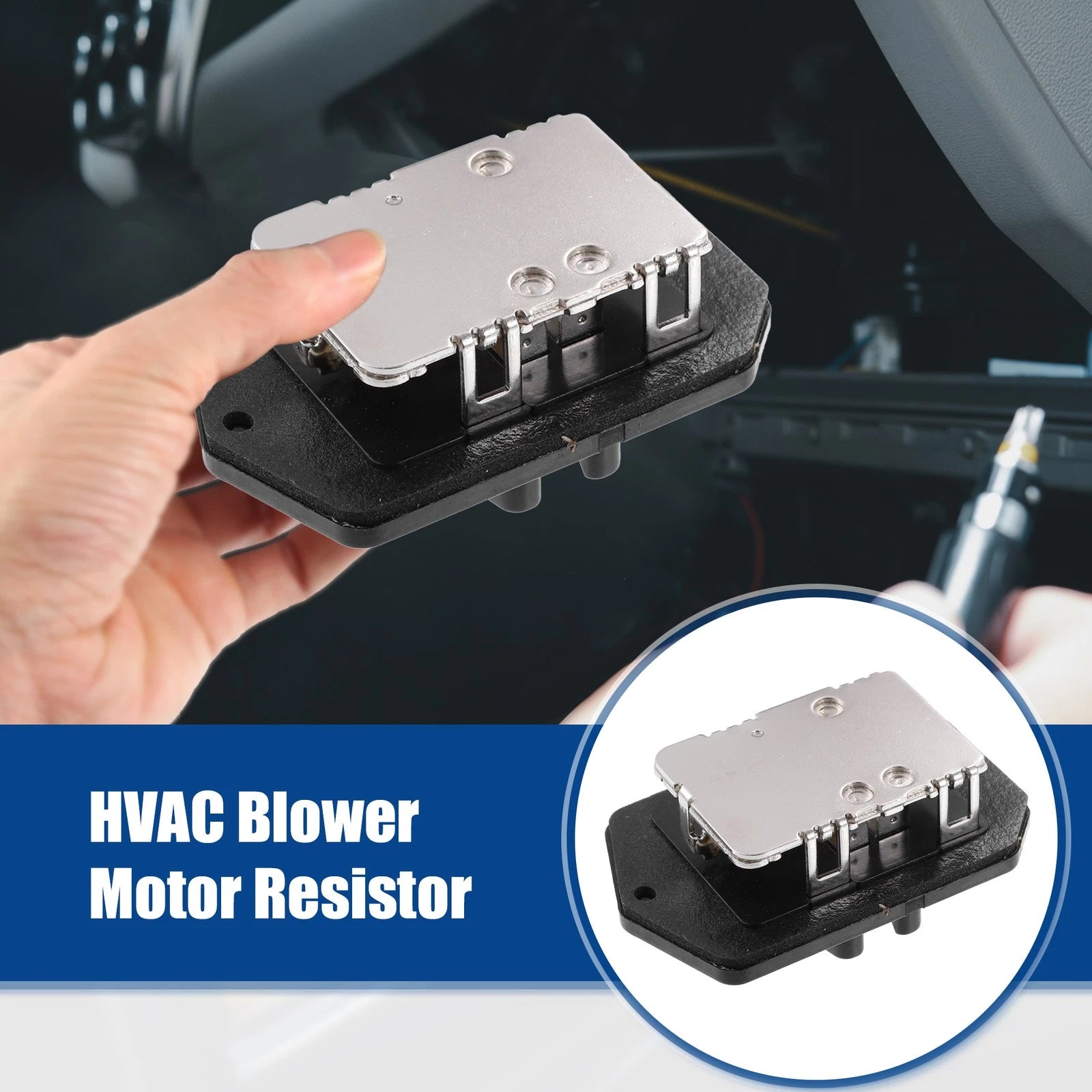 HVAC Blower Motor Resistor Replacement Fit for Toyota Yaris (2012–2018)
