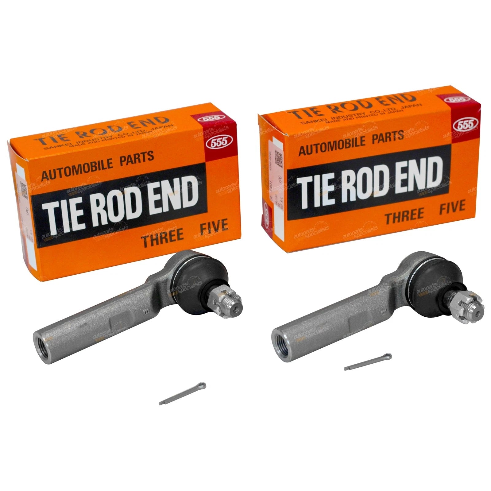 2 Front Outer Tie Rod Ends for Toyota FJ Cruiser (2006–2016)