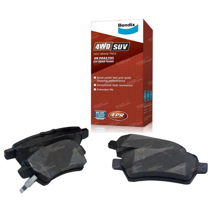2 Rear Disc Brake Rotors + Bendix Pads for Nissan Pathfinder R51 (2005–2013)