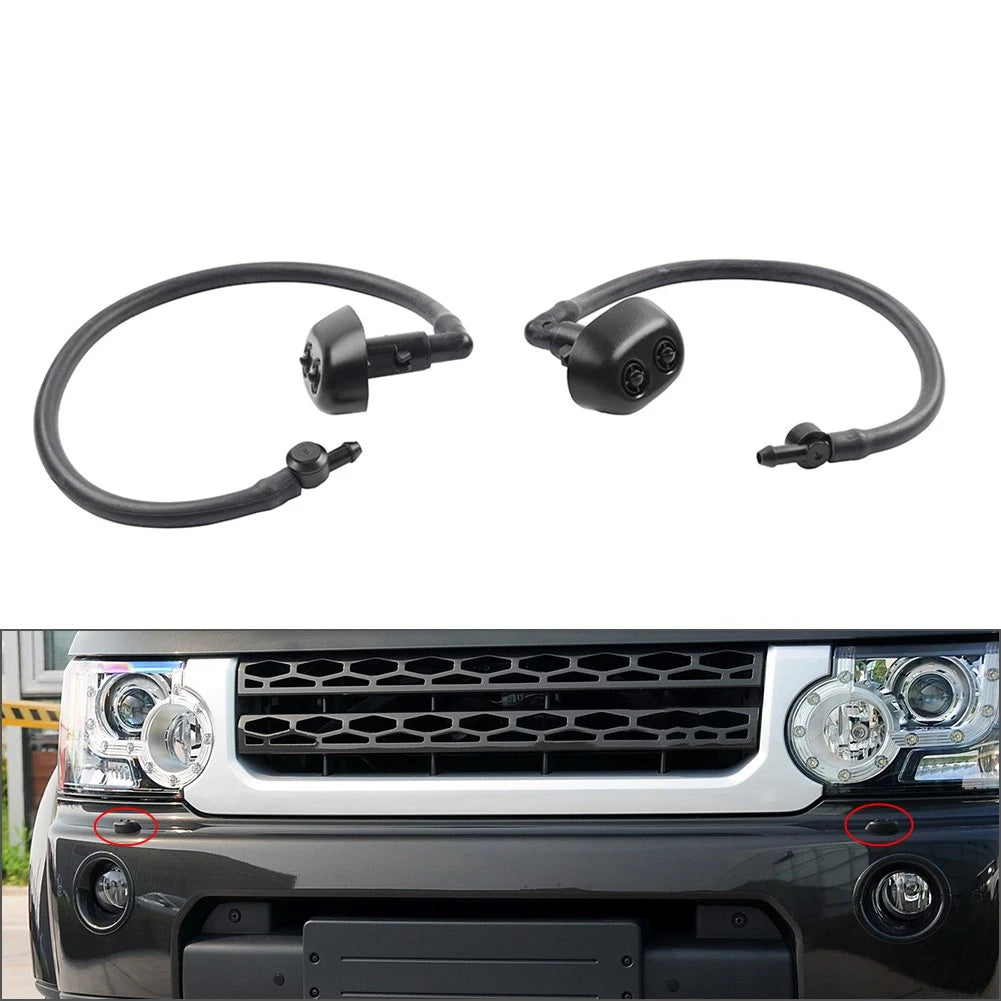 Front Headlight Washer Nozzle Set for Land Rover Discovery 4 (2010–2013)