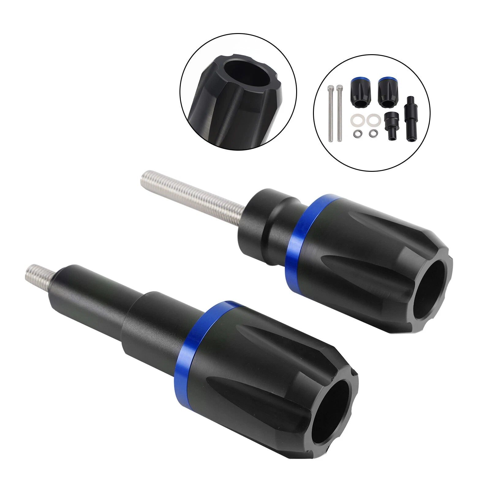 Aluminum Frame Crash Slider Protection for BMW F900R F750GS F850GS (2019–2023)