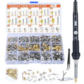 Brass Thread Insert Set of 716 Pieces for Mechanical Manufacturing