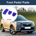3 Pcs Foot Accelerator Pedal Covers Replacement for Subaru Forester (2006–2018)