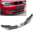 Front Bumper Lip Splitter Spoiler for BMW 1 Series E81 E82 E87 E88 (2008–2011)