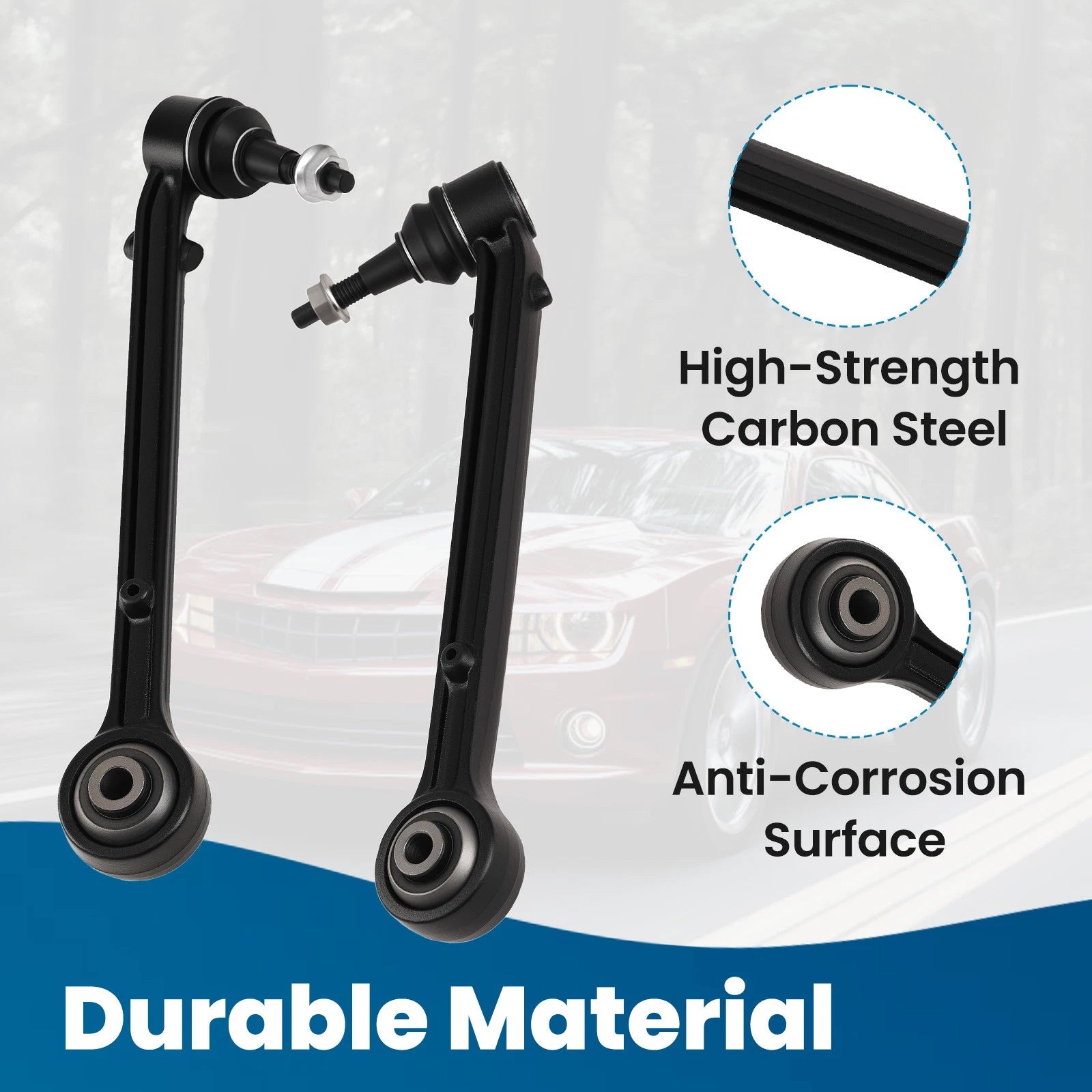 4X Front Lower Control Arm for Chevy Camaro (2010–2015)